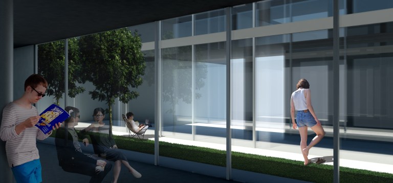 Interior Laboratorio de Inserción Laboral - Marta