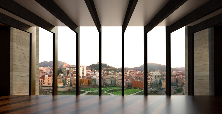 Interior Laboratorio de Inserción Laboral - Antonio